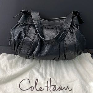 Black Cole Haan hobo bag